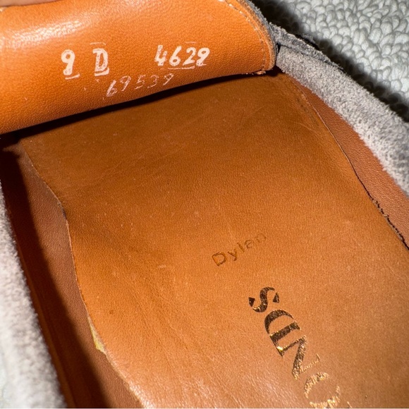 EUC! Allen Edmonds Dylan Penny Loafer Gray Suede Men’s Size 9 D - Picture 9 of 11